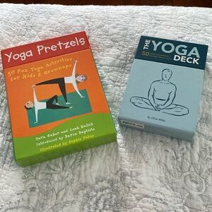 The Yoga Deck and Yoga Pretzels cards